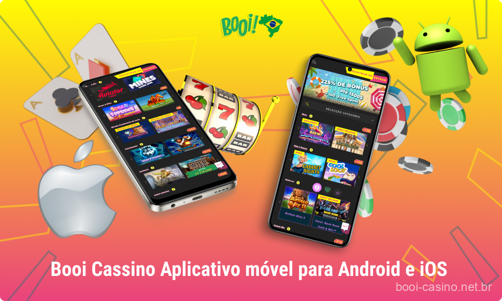 O Booi Casino oferece aos jogadores brasileiros uma versão móvel de fácil utilização, acessível a partir de qualquer navegador no Android e iOS, proporcionando acesso a todas as funcionalidades do cassino