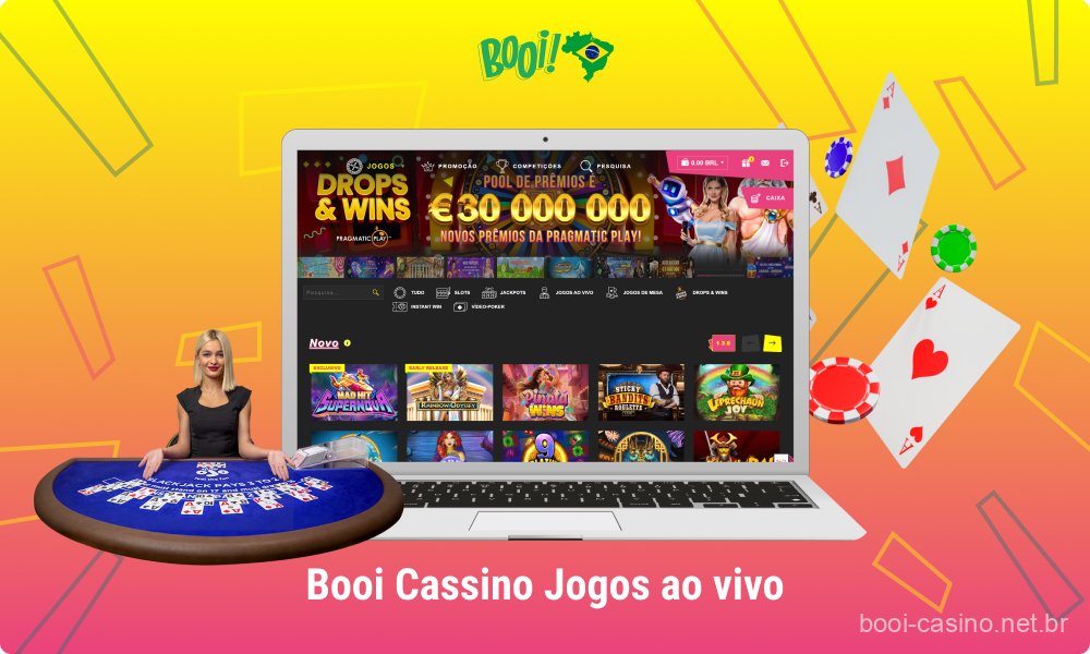 O Booi Cassino oferece aos brasileiros a possibilidade de jogar jogos de cassino ao vivo com dinheiro real, onde eles podem assistir ao jogo em tempo real e fazer apostas por meio de uma conveniente mesa virtual