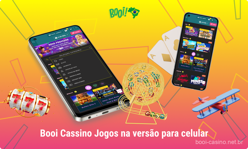 Os usuários do Booi Cassino apk no Brasil podem jogar todos os jogos de cassino com excelente otimização para uma experiência de jogo confortável e sem atrasos em dispositivos móveis