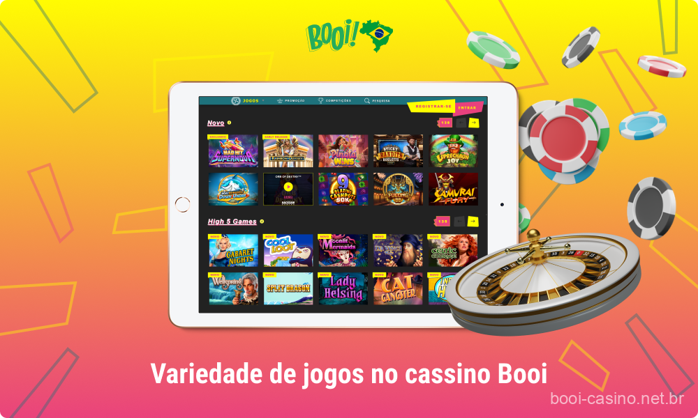 O Booi Casino no Brasil apresenta mais de 4.000 jogos de vários gêneros, com novos jogos sendo continuamente adicionados, convenientemente divididos em várias categorias e subcategorias para acesso rápido aos jogos desejados